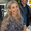 Headshot of blonde woman smiling 